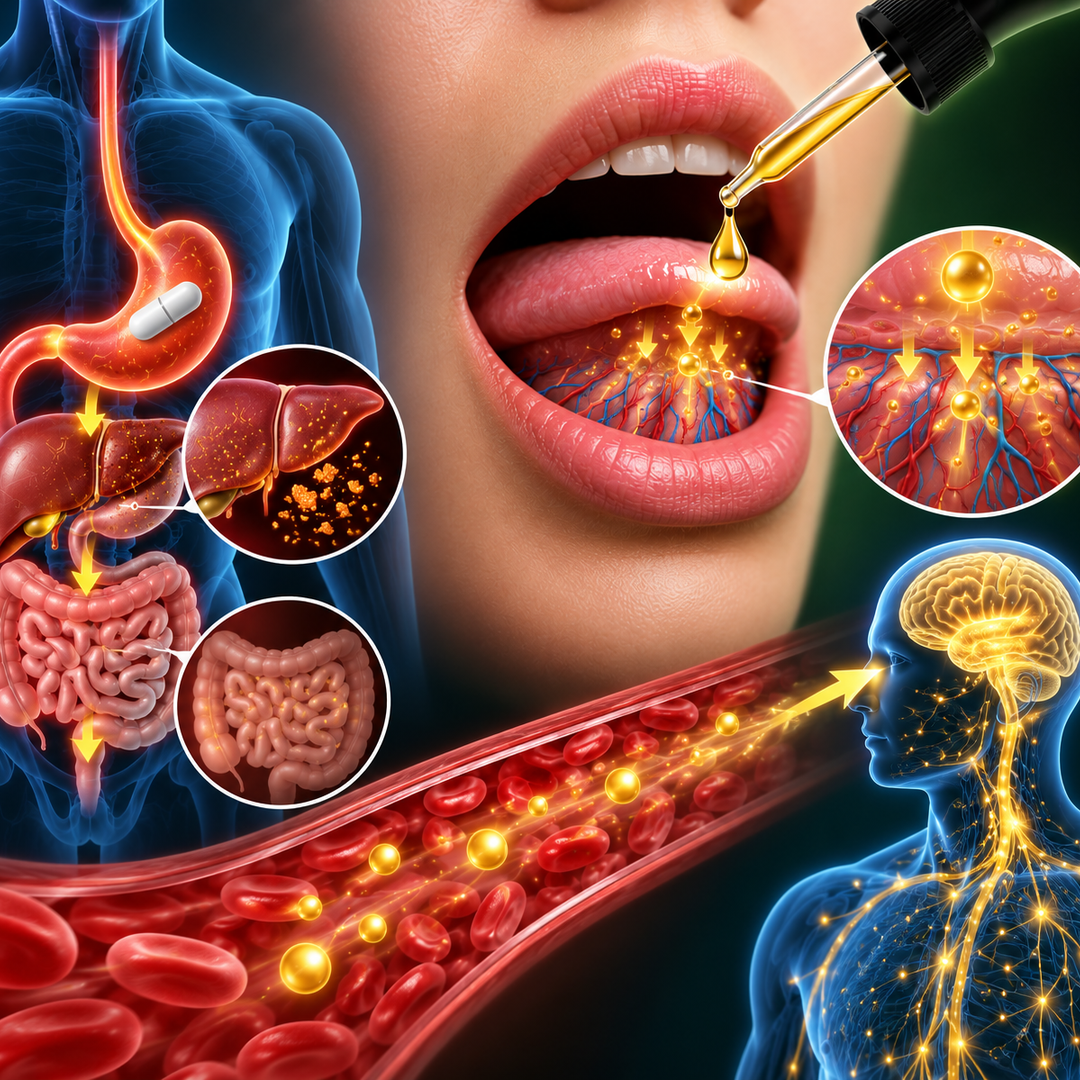 The Sublingual Secret: Direct-to-Bloodstream Absorption