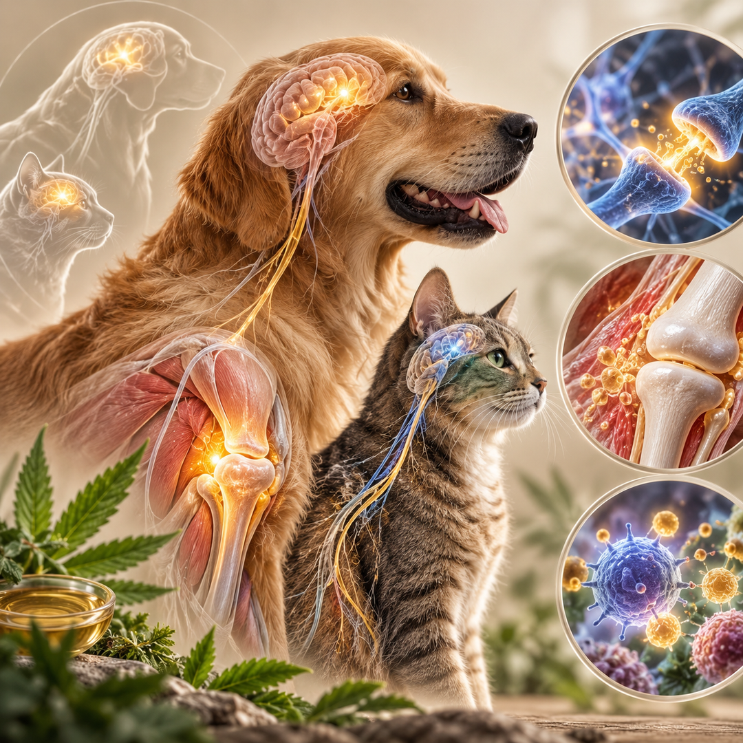 The Science of Pet Calm & Comfort: How CBD Works in Pets