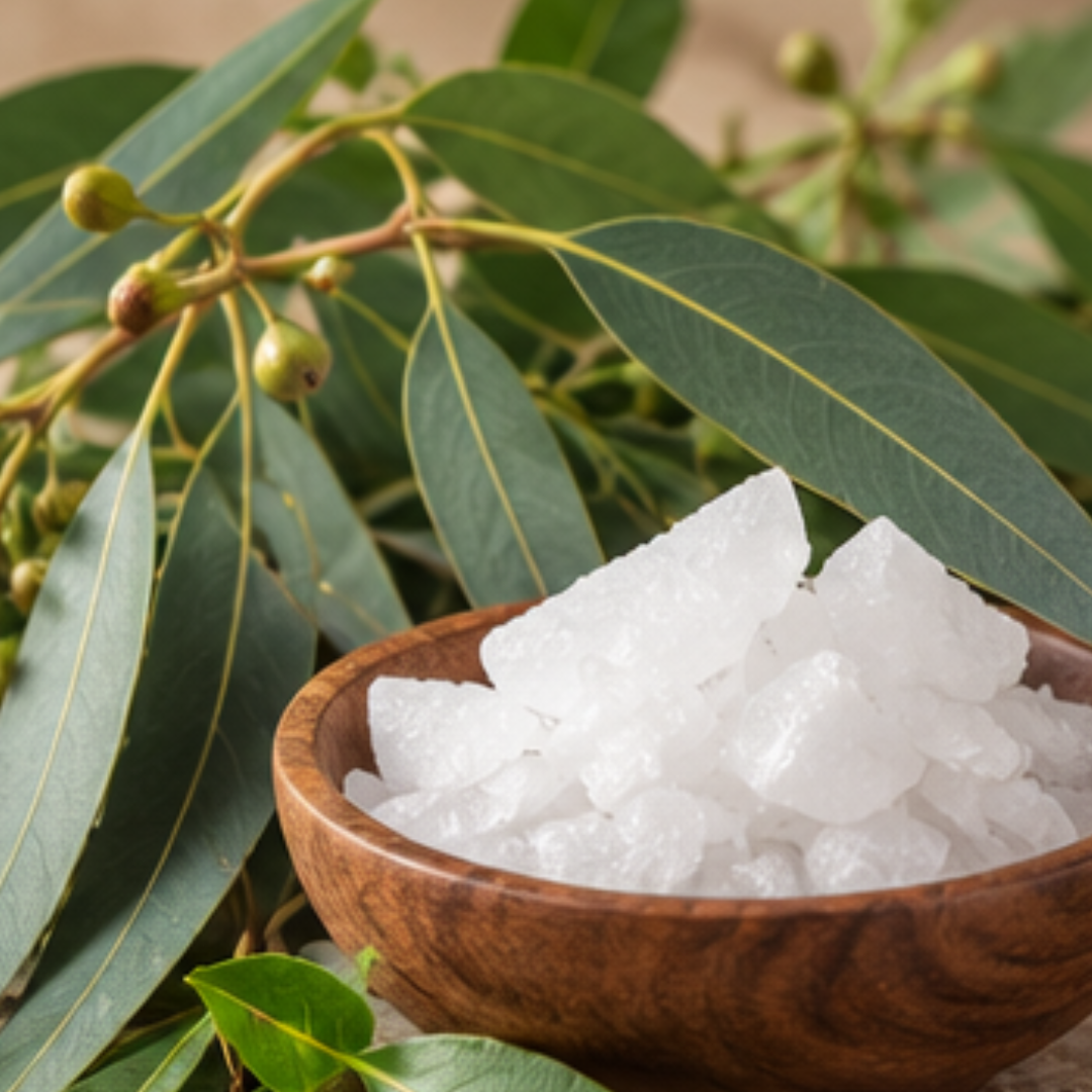 Eucalyptus (3%) & Camphor (2%)
