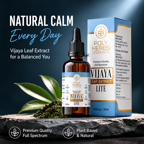 PolyHerbs Lite Vijaya Leaf Extract CBD Oil 3500mg (30ml)