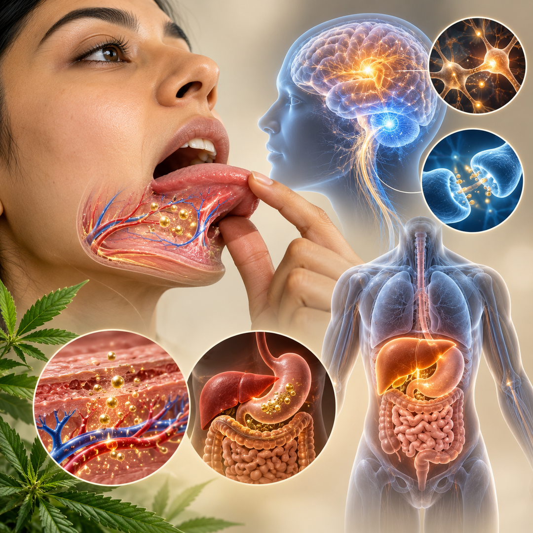 The Sublingual Advantage: Fast & Pure Direct Absorption